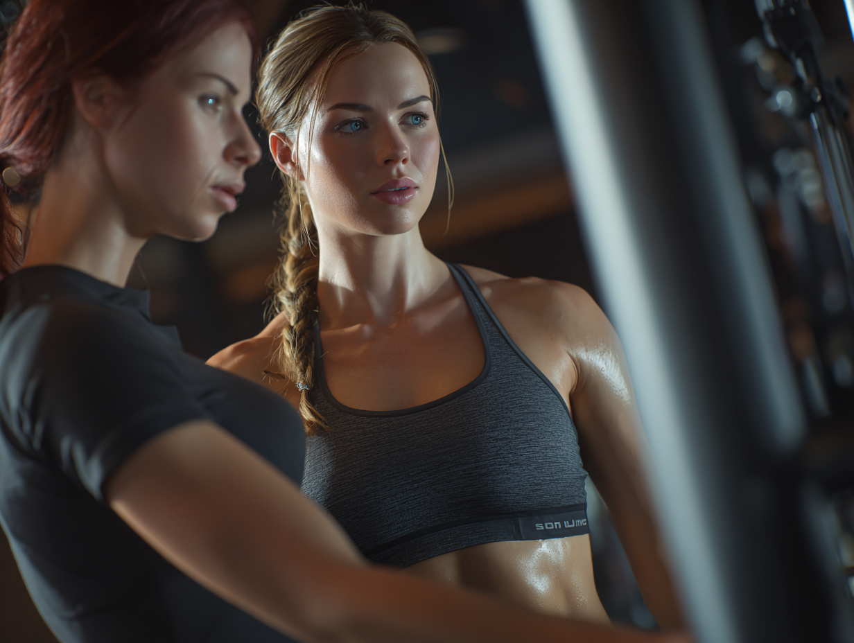 Aktivní lidé různého věku při cvičení